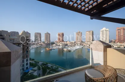 Apartment - 2 Bedrooms - 3 Bathrooms for rent in The St. Regis Marsa Arabia Island - Marsa Arabia - The Pearl Island - Doha