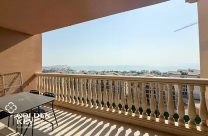 شقة - 2 غرف نوم - 3 حمامات للايجار في طريق بورتو الغربي - بورتو أرابيا - جزيرة اللؤلؤة - الدوحة