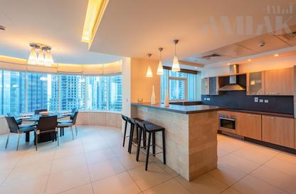 شقة - 3 غرف نوم - 5 حمامات للايجار في 44 برج - الخليج الجنوبي - الخليج الغربي - الدوحة