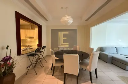 Apartment - 1 Bedroom - 2 Bathrooms for rent in West Porto Drive - Porto Arabia - The Pearl Island - Doha