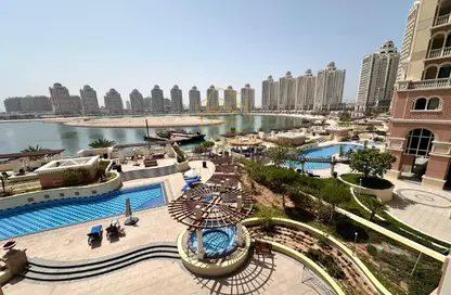 Apartment - 1 Bedroom - 2 Bathrooms for rent in Viva Central - Viva Bahriyah - The Pearl Island - Doha