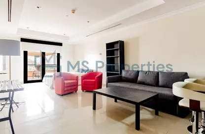 Apartment - Studio - 1 Bathroom for rent in West Porto Drive - Porto Arabia - The Pearl Island - Doha