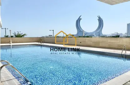 Apartment - 2 Bedrooms - 3 Bathrooms for rent in Marina Residences 195 - Marina District - Lusail