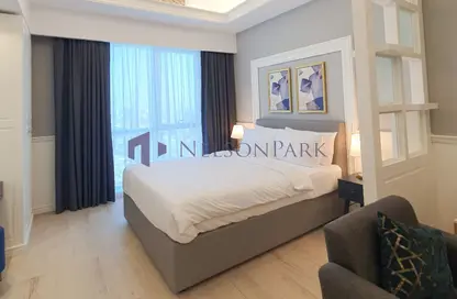 Apartment - Studio - 1 Bathroom for rent in Bin Al Sheikh Towers - Al Mirqab Al Jadeed - Doha