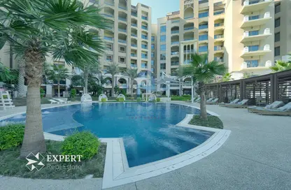 Apartment - 1 Bedroom - 2 Bathrooms for rent in East Porto Drive - Porto Arabia - The Pearl Island - Doha