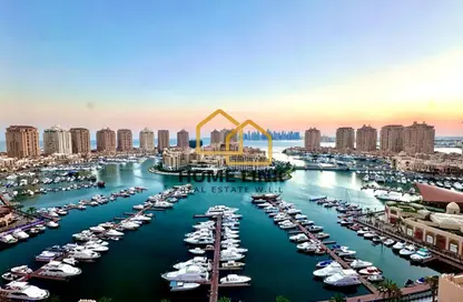 Apartment - Studio - 1 Bathroom for rent in East Porto Drive - Porto Arabia - The Pearl Island - Doha