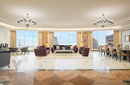 Hotel Apartments - 4 Bedrooms - 6 Bathrooms for rent in West Bay - West Bay - Doha
