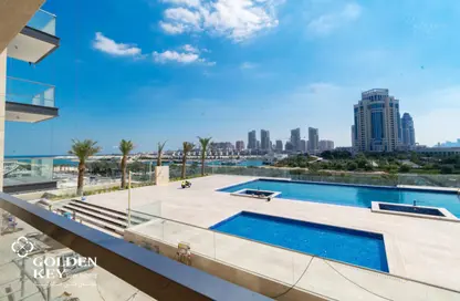 Apartment - 3 Bedrooms - 5 Bathrooms for rent in Lusail Residence - Marina District - Lusail