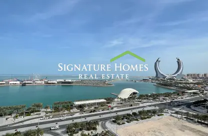 Apartment - 3 Bedrooms - 4 Bathrooms for rent in Marina Residences 195 - Marina District - Lusail