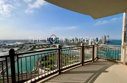 Apartment - 1 Bedroom - 2 Bathrooms for rent in Abraj Bay - Abraj Quartiers - The Pearl Island - Doha