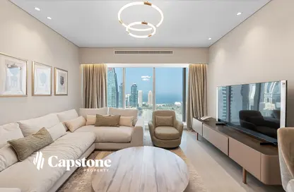 Apartment - 1 Bedroom - 2 Bathrooms for rent in West Bay Tower - West Bay - West Bay - Doha