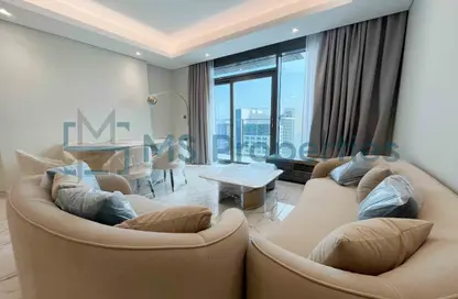 Apartment - 2 Bedrooms - 3 Bathrooms for rent in Marina Tower 23 - Marina District - Lusail