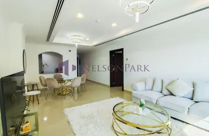 Apartment - 1 Bedroom - 2 Bathrooms for rent in Tower 28 - Porto Arabia - The Pearl Island - Doha