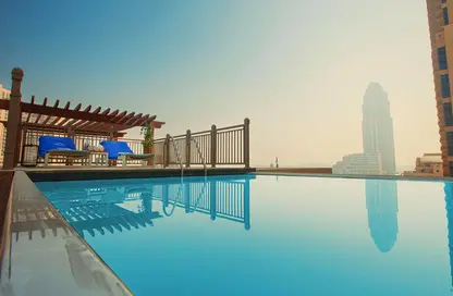 Townhouse - 3 Bedrooms - 5 Bathrooms for rent in Abraj Bay - Abraj Quartiers - The Pearl Island - Doha