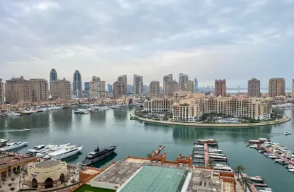 Apartment - Studio - 1 Bathroom for rent in East Porto Drive - Porto Arabia - The Pearl Island - Doha