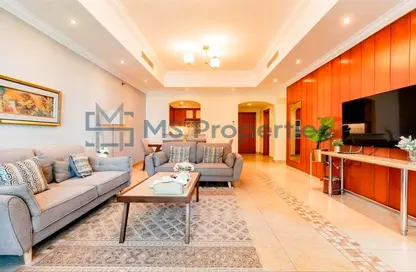 Apartment - 2 Bedrooms - 3 Bathrooms for rent in West Porto Drive - Porto Arabia - The Pearl Island - Doha