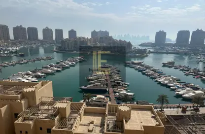 Apartment - Studio - 1 Bathroom for rent in East Porto Drive - Porto Arabia - The Pearl Island - Doha