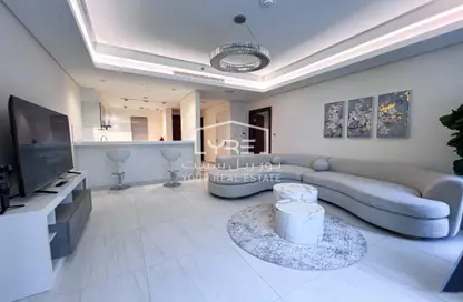 شقة - غرفة نوم - 2 حمامات للايجار في جزيرة جيوان - جزيرة اللؤلؤة - الدوحة