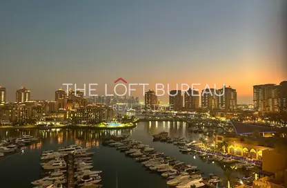 Apartment - 2 Bedrooms - 3 Bathrooms for rent in East Porto Drive - Porto Arabia - The Pearl Island - Doha