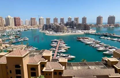 شقة - 3 غرف نوم - 5 حمامات للبيع في طريق بورتو الشرقي - بورتو أرابيا - جزيرة اللؤلؤة - الدوحة