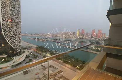 Apartment - 2 Bedrooms - 3 Bathrooms for rent in Lusail Marina Heights - Marina District - Lusail