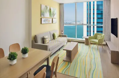 Hotel Apartments - 1 Bedroom - 2 Bathrooms for rent in 35 West Bay - West Bay - Doha
