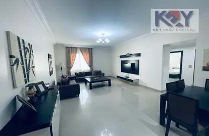 Living / Dining Room image for: Apartment - 2 Bedrooms - 2 Bathrooms for rent in Najma - Doha, Image 1