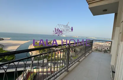 Apartment - 2 Bedrooms - 3 Bathrooms for rent in Viva West - Viva Bahriyah - The Pearl Island - Doha