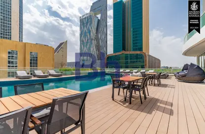 Apartment - 1 Bedroom - 2 Bathrooms for rent in Lusail Residence - Marina District - Lusail