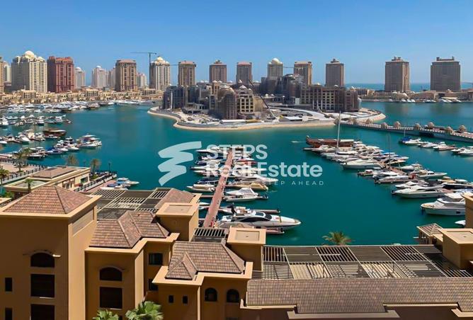Apartment - 3 Bedrooms - 5 Bathrooms for sale in West Porto Drive - Porto Arabia - The Pearl Island - Doha