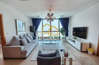 Apartment - 2 Bedrooms - 3 Bathrooms for rent in Zig Zag Tower B - Zig Zag Towers - West Bay - Doha