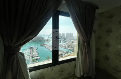 صورة لـ شرفة شقة - 2 غرف نوم - 3 حمامات للايجار في برج 13 - بورتو أرابيا - جزيرة اللؤلؤة - الدوحة ، صورة رقم 1