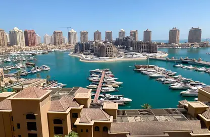 شقة - 3 غرف نوم - 5 حمامات للبيع في طريق بورتو الشرقي - بورتو أرابيا - جزيرة اللؤلؤة - الدوحة