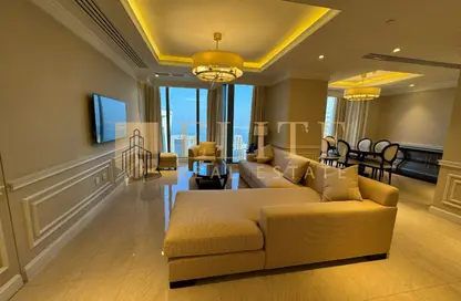 Apartment - 3 Bedrooms - 4 Bathrooms for rent in West Bay Tower - West Bay - West Bay - Doha