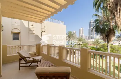 Terrace image for: Villa - 2 Bedrooms - 3 Bathrooms for rent in West Bay Lagoon Street - West Bay Lagoon - Doha, Image 1
