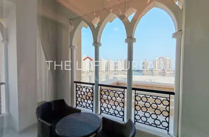 شقة - 2 غرف نوم - 3 حمامات للايجار في فيفا غرب - فيفا بحرية - جزيرة اللؤلؤة - الدوحة