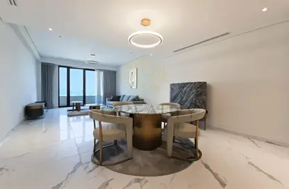 شقة - غرفة نوم - 2 حمامات للايجار في شقق جاردينو - جزيرة اللؤلؤة - الدوحة