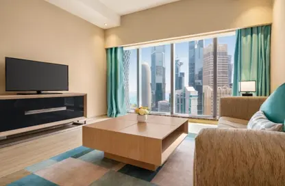 Apartment - 1 Bedroom - 1 Bathroom for rent in West Bay Tower - West Bay - West Bay - Doha