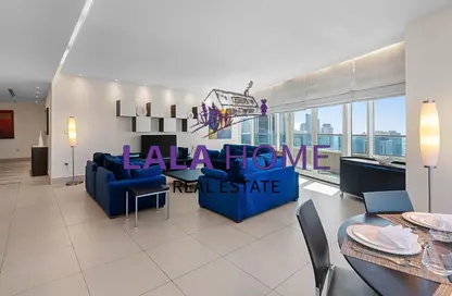 Apartment - 3 Bedrooms - 5 Bathrooms for rent in West Bay Tower - West Bay - West Bay - Doha