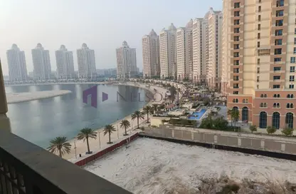 شقة - غرفة نوم - 2 حمامات للايجار في تاور 26 - فيفا بحرية - جزيرة اللؤلؤة - الدوحة
