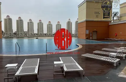 Apartment - Studio - 1 Bathroom for rent in Tower 22 - Viva Bahriyah - The Pearl Island - Doha