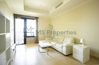 Apartment - 1 Bedroom - 2 Bathrooms for rent in West Porto Drive - Porto Arabia - The Pearl Island - Doha