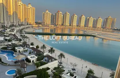 Apartment - 1 Bedroom - 2 Bathrooms for rent in Viva Central - Viva Bahriyah - The Pearl Island - Doha
