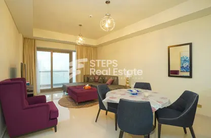 Apartment - 2 Bedrooms - 3 Bathrooms for rent in Burj DAMAC Waterfront - Waterfront Residential - The Waterfront - Lusail