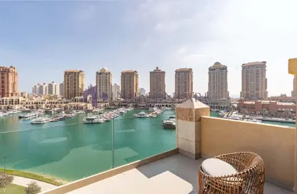 Apartment - 3 Bedrooms - 4 Bathrooms for rent in The St. Regis Marsa Arabia Island - Marsa Arabia - The Pearl Island - Doha