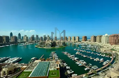 Apartment - Studio - 1 Bathroom for sale in East Porto Drive - Porto Arabia - The Pearl Island - Doha