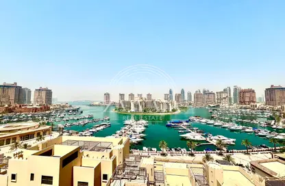 Apartment - 2 Bedrooms - 2 Bathrooms for sale in West Porto Drive - Porto Arabia - The Pearl Island - Doha
