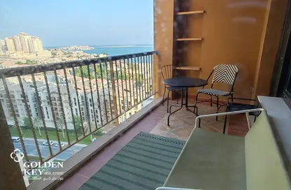 شقة - غرفة نوم - 2 حمامات للايجار في طريق بورتو الشرقي - بورتو أرابيا - جزيرة اللؤلؤة - الدوحة