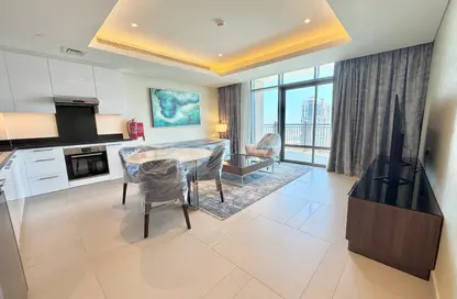 Apartment - 1 Bedroom - 1 Bathroom for rent in Abraj Bay - Abraj Quartiers - The Pearl Island - Doha