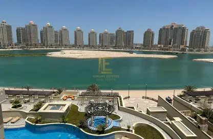 Apartment - Studio - 1 Bathroom for rent in Viva East - Viva Bahriyah - The Pearl Island - Doha